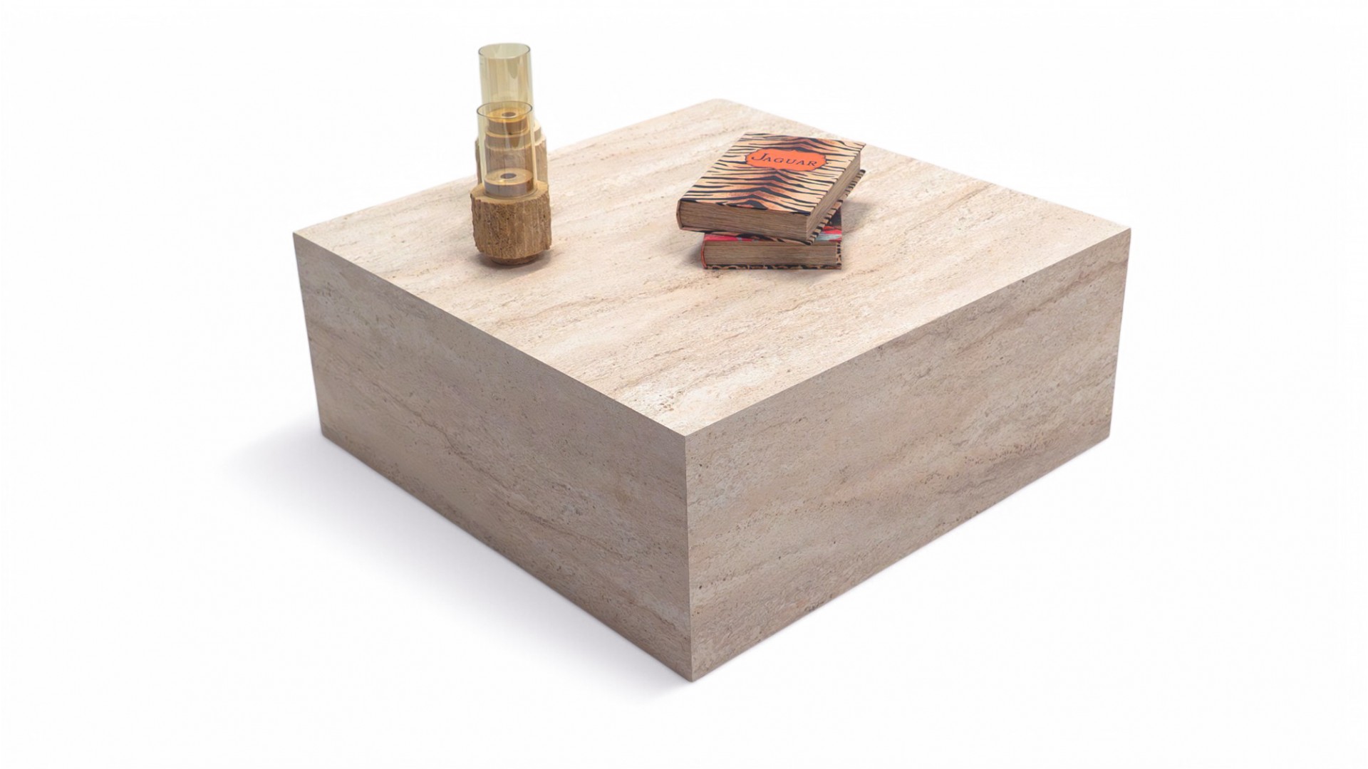 188 Traverten Orta Sehpa