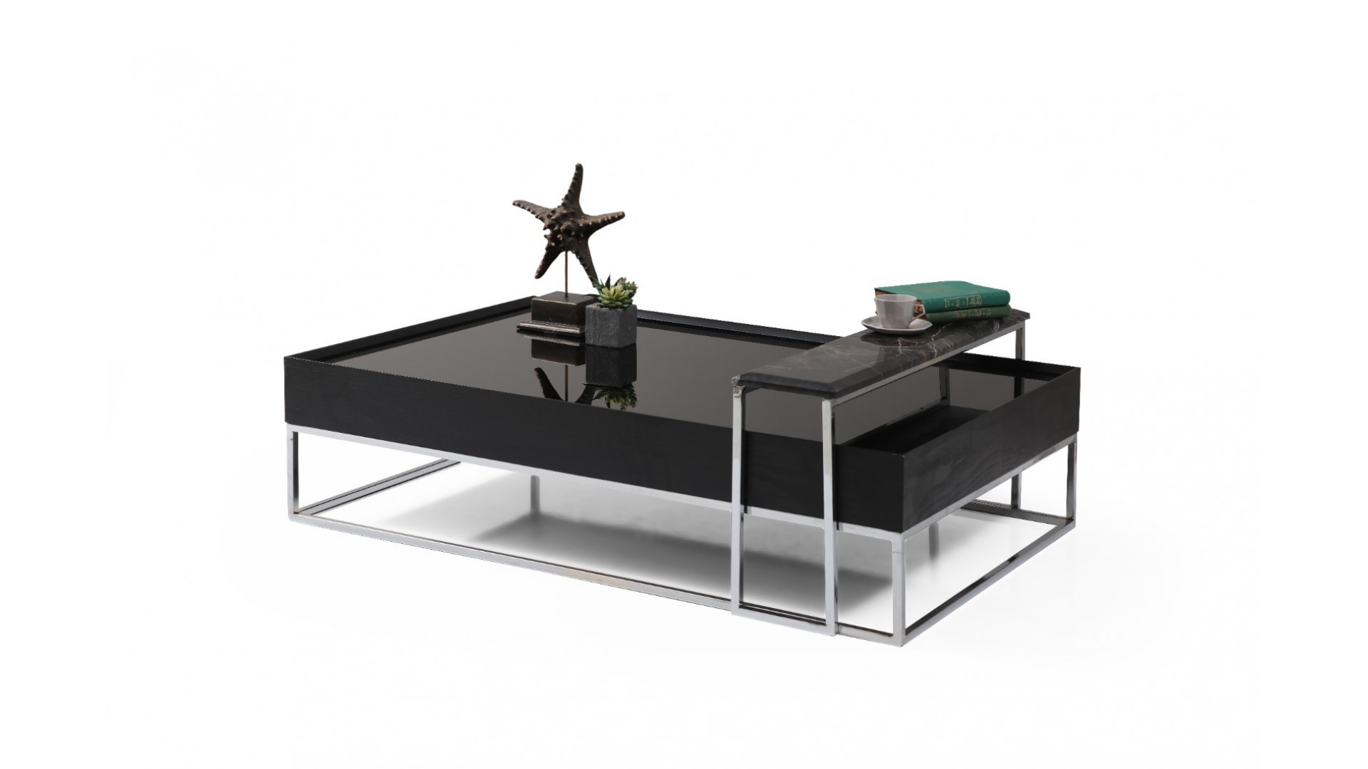 Crown Orta Sehpa (Siyah)