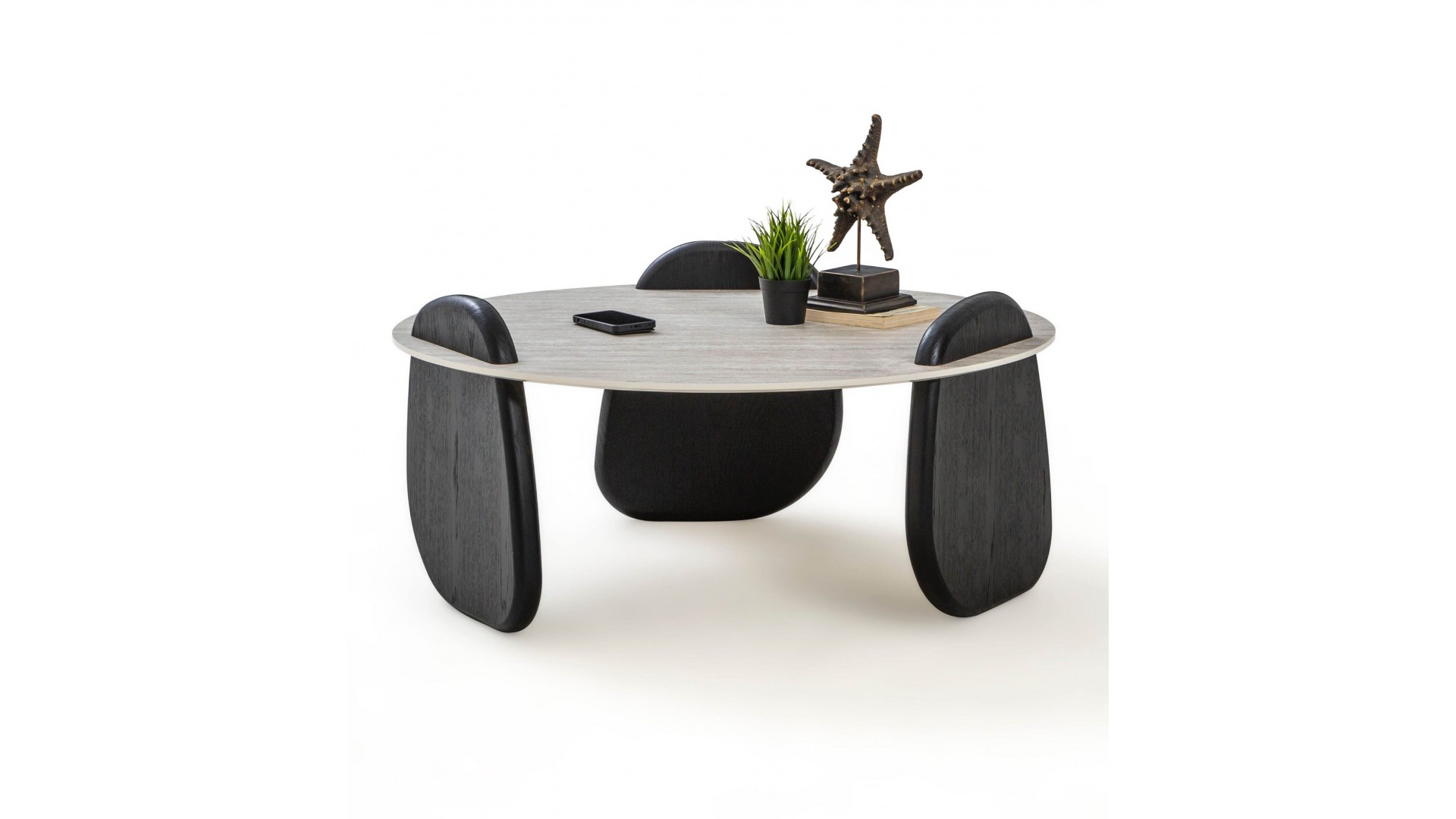 Markiz Orta Sehpa (Traverten)